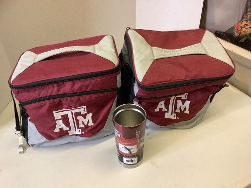 Lot of (2) ATM Coolers Missing Straps, and 1 Cup, Missing LId, Ecommerce Return - Lot 320