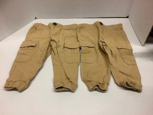 Lot of (2) Toddlers Size 2T Cargo Pants - Lot 377