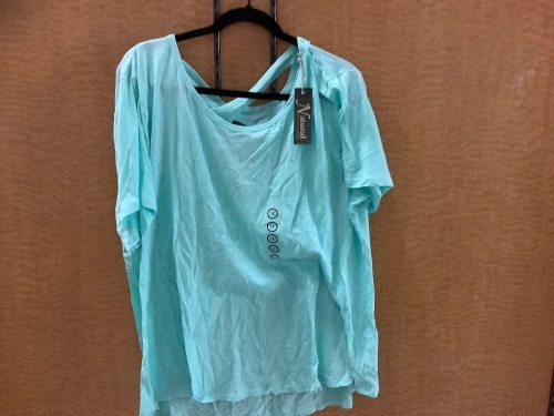 Natural Reflections, Beach Glass, Twist Back Shirt, Size XL - Lot 398