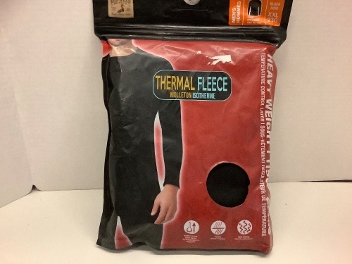 Thermal Fleece Men's Shirt, Size XXL - Lot 404
