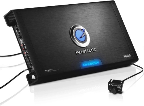 Planet Audio AC1800.5 5 Channel Car Amplifier - 1800 Watts, Full Range, Class A/B, 2-4 Ohm Stable, Mosfet Power Supply, Bridgeable. Appears New - Lot 65