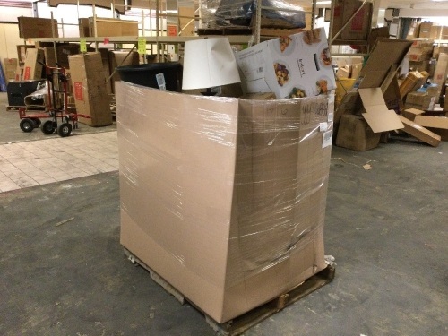 Unsorted and Untouched Pallet of AMZN Returns. SEE PICTURES. This is a pallet straight off a truck - Lot 71