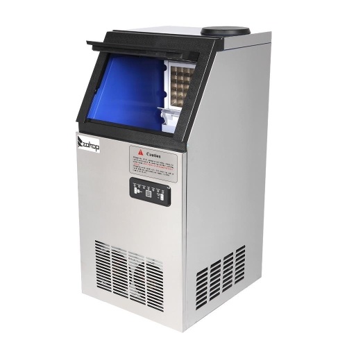 Commercial Ice Machine, 150lbs/24h Automatic Freestanding Ice Maker. Powers Up, Not Tested Further.  - Lot 85