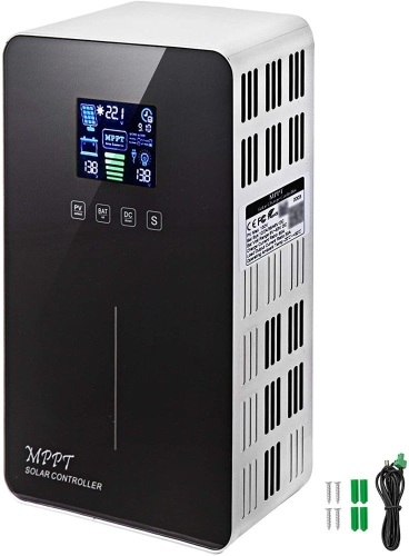 60A MPPT Solar Charge Controller Auto Battery Regulator PV 150V MAX Input MPPT Charge Controller Finger Touch Interface for Solar Panel and Lithium Battery. Appears New - Lot 286