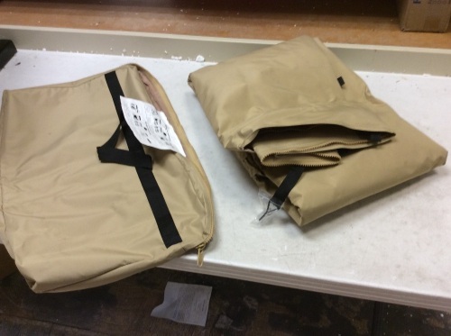 Tan Golf Cart Cover. E-Commerce Return - Lot 302
