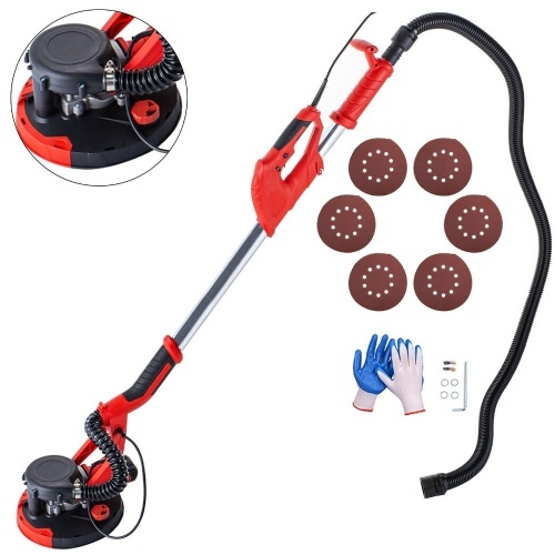 Drywall Sander 750W 225mm Extendable Handle 5 Variable Speed Vacuum System. Appears New - Lot 313