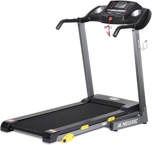 MaxKare Folding Treadmill. Appears New - Lot 342