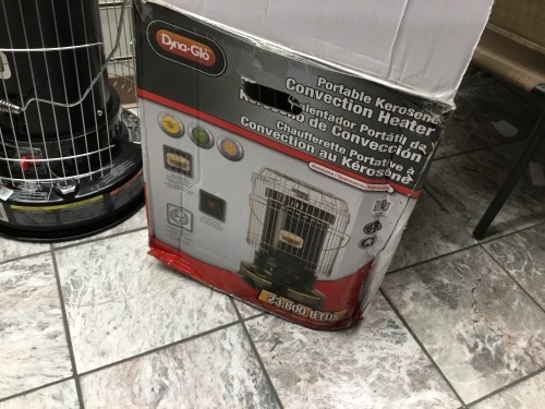 Lot of (4) Kerosene Heaters. Untested and Unknown Condition. Store Returns - Lot 413