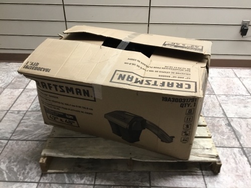 Craftsman 6.5-Bushel Twin Bagger for 42/46-in Tractor. Appears New - Lot 495