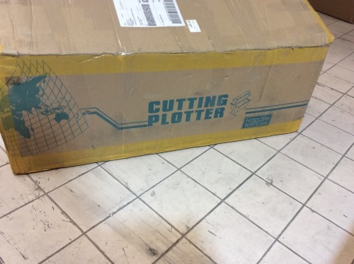 34" Vinyl Cutting Machine with Stand, Software, and Accessories. Powers Up, Not Tested Further. E-Commerce Return - Lot 827