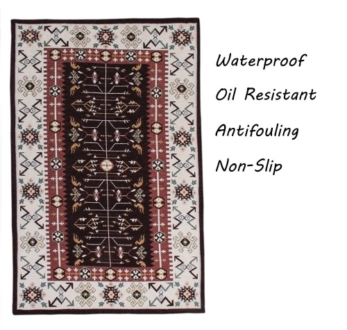 Vantextile Area Rug, 23.5" x 35.5", Coffee. Appears New - Lot 858