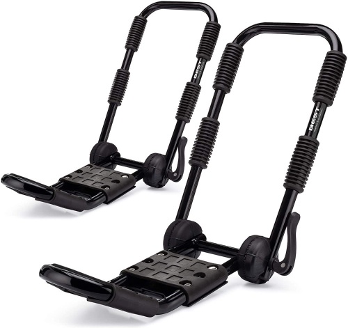 Premium Car Carrier Racks for Kayaks, Surfboards & SUP Paddle Boards. J Bar Rooftop Mount Accessories for SUV, Car and Truck. Appears New.  - Lot 863