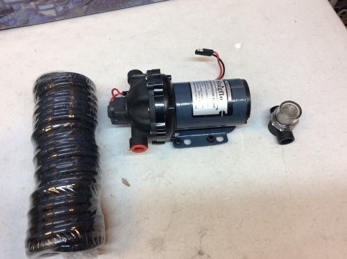 Marine 12v 5.5gpm 70 PSI Washdown Deck Wash Pump Kit. Appears New. Utested E-Commerce Return - Lot 910