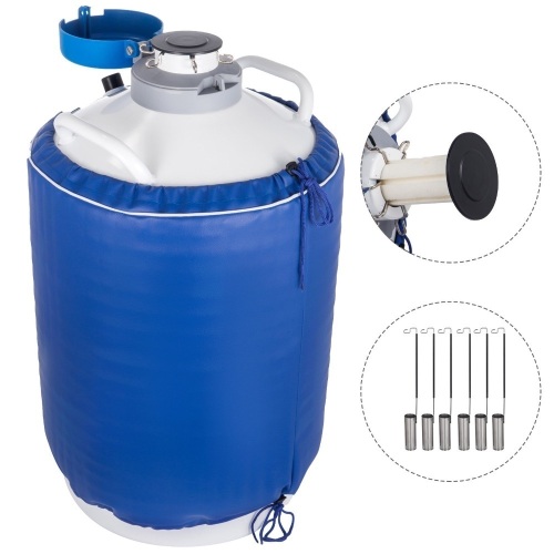 20L Liquid Nitrogen Tank Cryogenic Container W/ Bag Dewar. Appears New. Very Over $300 Retail Value - Lot 940