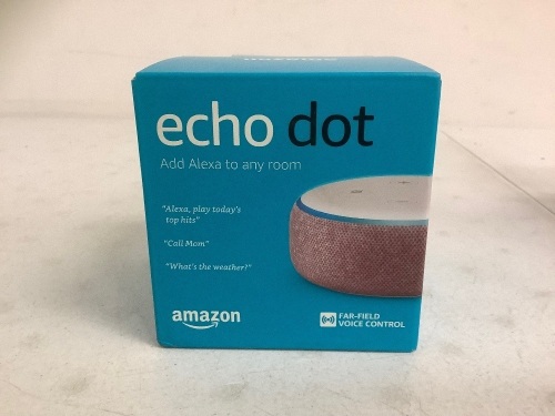 Echo Dot, Appears New, Untested - Lot 79