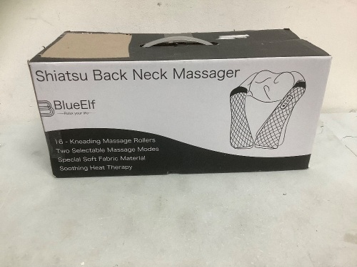 Back Neck Massager, E-Comm Return - Lot 169o