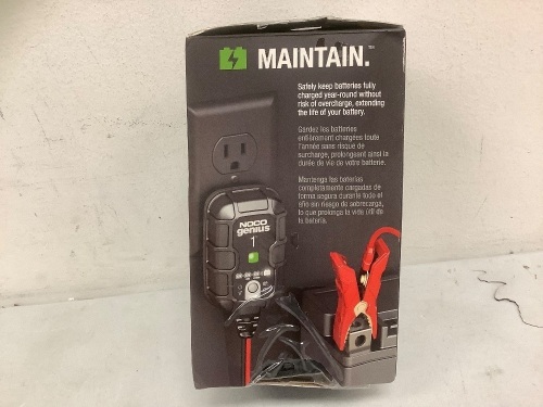 Car Battery Charger, E-Comm Return - Lot 188O