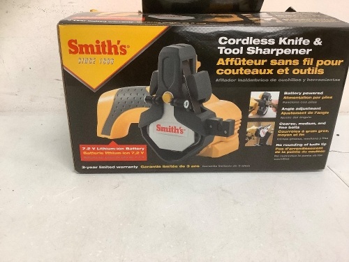 Smiths Cordless Knife & Tool Sharpener, E-Comm Return - Lot 194O