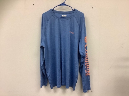 Columbia Mens Long Sleeve, XXL, E-Comm Return - Lot 209O