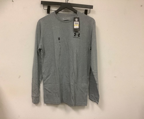 Under Armour Mens Long Sleeve Tee, Medium, E-Comm Return - Lot 212o
