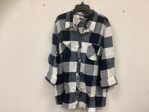 Natural Reflections Womens Flannel, XL, E-Comm Return - Lot 219O