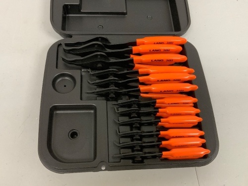 12 Piece Combination Snap Ring Pliers Set, E-Comm Return - Lot 226