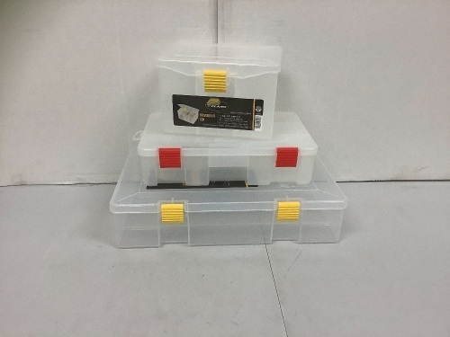 Lot of (3) Tackle Boxes, E-Commerce Return - Lot 229