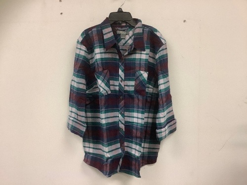 Natural Reflections Womens Flannel, XL, E-Comm Return - Lot 229O
