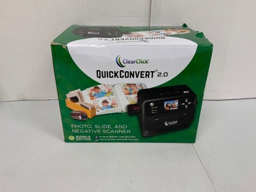 Quick Convert 2.0 Photo, Slide, and Negative Scanner, E-Comm Return - Lot 237