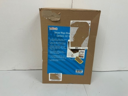 U.S. Art Supply 162-Piece Deluxe Mega Wood Box Art Painting and Drawing Set, Appears New - Lot 242