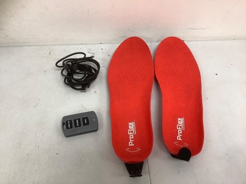 Pro Flex Heated Insoles, XL, E-Comm Return - Lot 244O