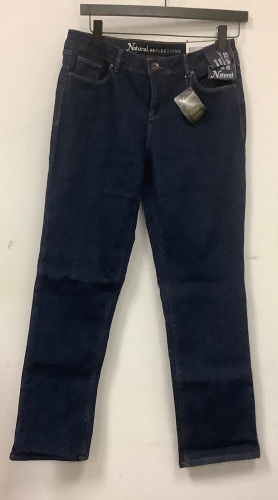 Natural Reflections Womens Lined Jeans, 8, Appears New - Lot 251O