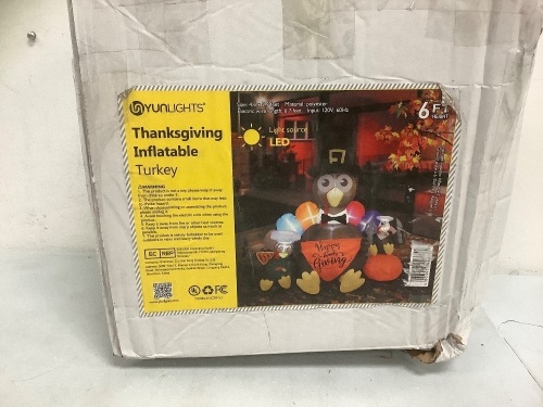 Thanksgiving Inflatable Turkey, E-Comm Return - Lot 254O