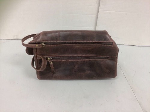 Rustic Town Toiletries Bag, E-Commerce Return - Lot 255