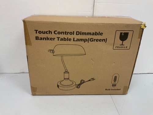 Banker Table Lamp, E-Comm Return - Lot 256