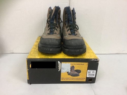 Lug Sole Mens Wading Boots, 9M, E-Commerce Return, Sold as is - Lot 260