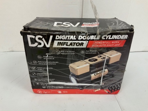 DSV Digital Double Cylinder Inflator, E-Comm Return - Lot 262