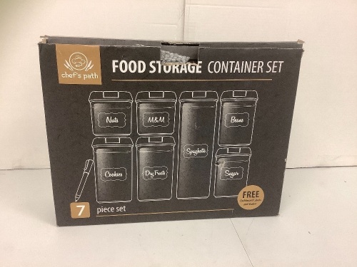 Food Storage Container Set, E-Commerce Return - Lot 265