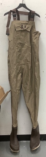 White River Fly Shop Mens Waders, 12 Regular, E-Commerce Return - Lot 278