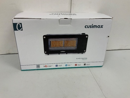 Glass Toaster, E-Comm Return - Lot 306