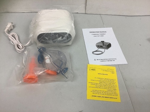 Compressor Nebulizer, Powers Up, E-Commerce Return - Lot 350