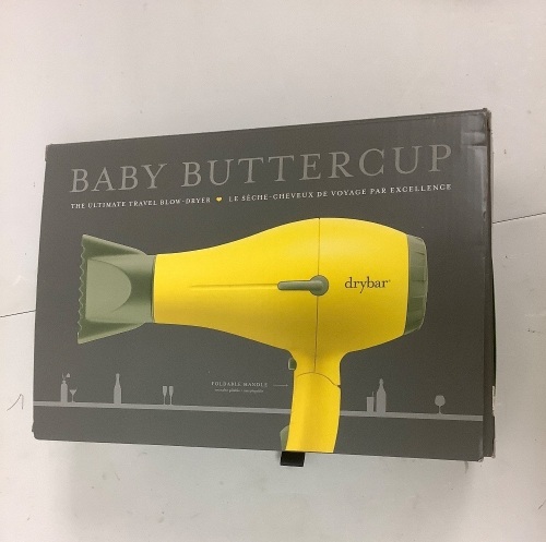 Drybar Baby Buttercup Hair Dryer, Powers Up, E-Commerce Return - Lot 359