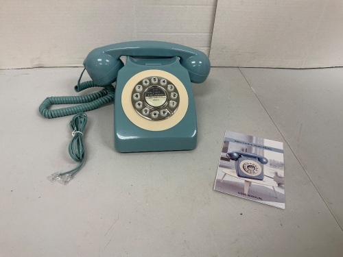 Retro Corded Home Phone, E-Comm Return - Lot 361