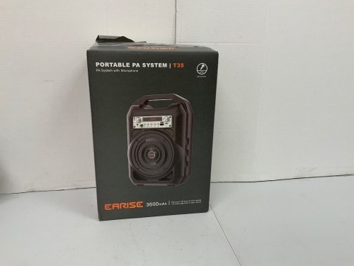 Portable PA System, E-Comm Return - Lot 382