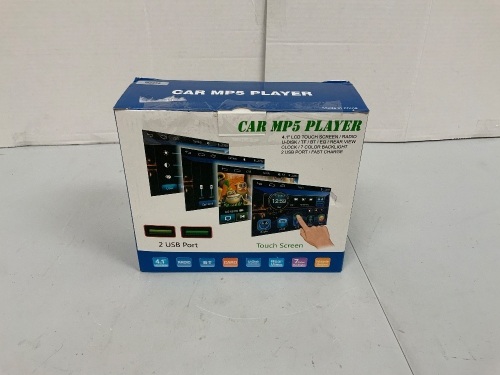 Car MP5 Player, E-Comm Return - Lot 387