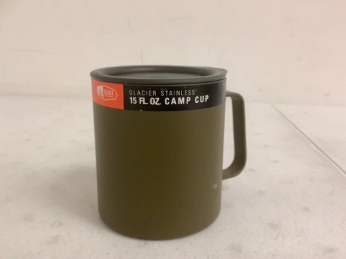 GSI Glacier Stainless 15oz Camp Cup, E-Commerce Return - Lot 410