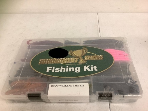 268pc Weekend Bass Kit, New - Lot 417O