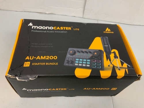 Portable Podcast Console, E-Comm Return - Lot 452