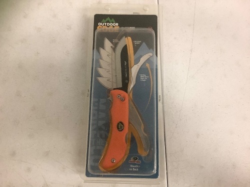 Outdoor Edge RazorPro Replaceable Razor Knife w/ Gutting Blade, E-Comm Return - Lot 477O
