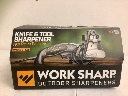Work Sharp Knife and Tool Sharpener, Powers Up, E-Commerce Return - Lot 608O